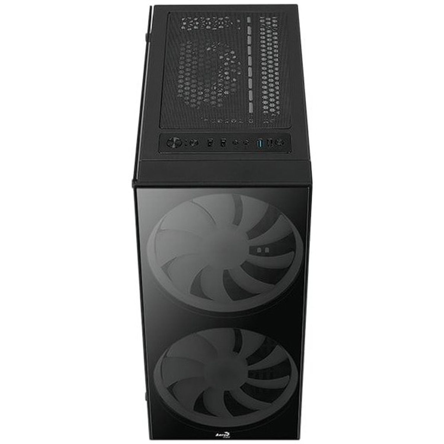 Carcasa Aerocool Python, Middle Tower, fara sursa, ATX, negru Carcasa Aerocool Python, Mid Tower (Negru) fotografia produsului View 14 L