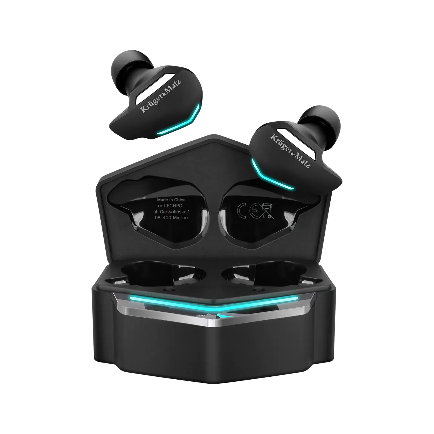 Casti wireless in ear Kruger&Matz Warrior G3, Bluetooth 5.0 fotografia produsului