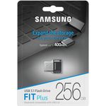 Memorie USB Flash Drive FIT Plus 256GB, USB 3.1 Stick USB Samsung FIT, 256GB, USB 3.1 (Negru) fotografia produsului View 7 S