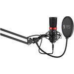 Microfon Streaming SPC Gear SM950, brat ajustabil, popfilter, shockmount, USB (Negru) fotografia produsului View 7 S