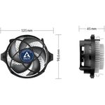 Cooler Procesor ARCTIC Alpine 23 CO, compatibil AMD Cooler CPU ARCTIC AC Alpine 23 CO, 1x90mm fotografia produsului View 6 S