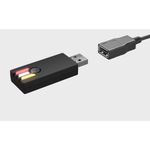 Microfon Antlion ModMic Wireless, aptX, switch Uni/Omni directional, receiver USB Microfon Antlion Modmic Wireless, USB (Negru) fotografia produsului View 4 S
