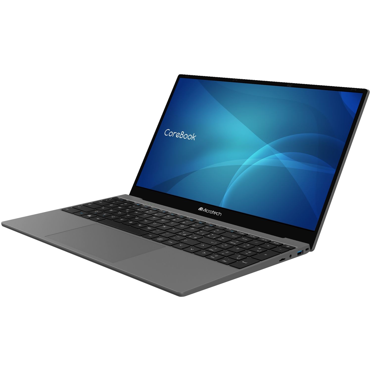 Laptop Microtech CoreBook CB15SH3A/8256W2E cu procesor AMD Ryzen&trade; 3 3200U fotografia produsului View 6 L