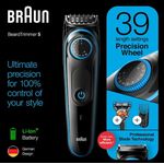 Aparat de tuns barba Braun Beard Trimmer BT5240 Wet&Dry, AutoSense, buton rotativ de precizie, 2 piepteni, Aparat - 4210201283485 Aparat de tuns barba si parul Braun BT5240, Autonomie 100 min (Negru) fotografia produsului View 6 S