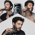 Aparat de tuns barba Braun Beard Trimmer BT5240 Wet&Dry, AutoSense, buton rotativ de precizie, 2 piepteni, Aparat - 4210201283485 Aparat de tuns barba si parul Braun BT5240, Autonomie 100 min (Negru) fotografia produsului View 14 S