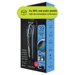 Aparat de tuns barba Braun Beard Trimmer BT5240 Wet&Dry, AutoSense, buton rotativ de precizie, 2 piepteni, Aparat - 4210201283485 Aparat de tuns barba si parul Braun BT5240, Autonomie 100 min (Negru) fotografia produsului View 13 S