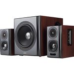 Boxe Edifier 2.1 150W S350DB, bluetooth, telecomanda, brown Boxe Edifier S350DB, 150 W, Bluetooth (Maro) fotografia produsului View 7 S