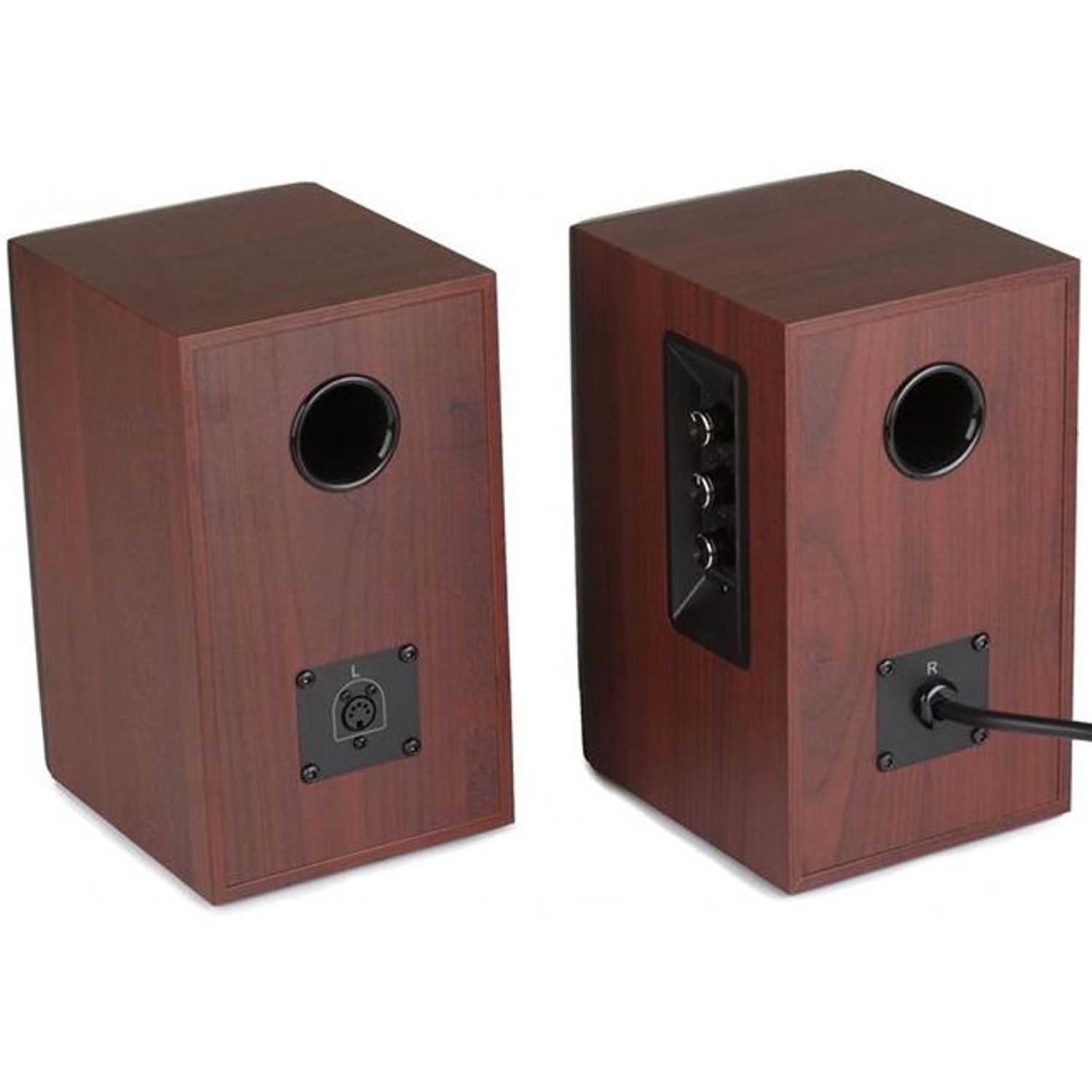 Boxe Edifier 2.1 150W S350DB, bluetooth, telecomanda, brown Boxe Edifier S350DB, 150 W, Bluetooth (Maro) fotografia produsului View 4 L