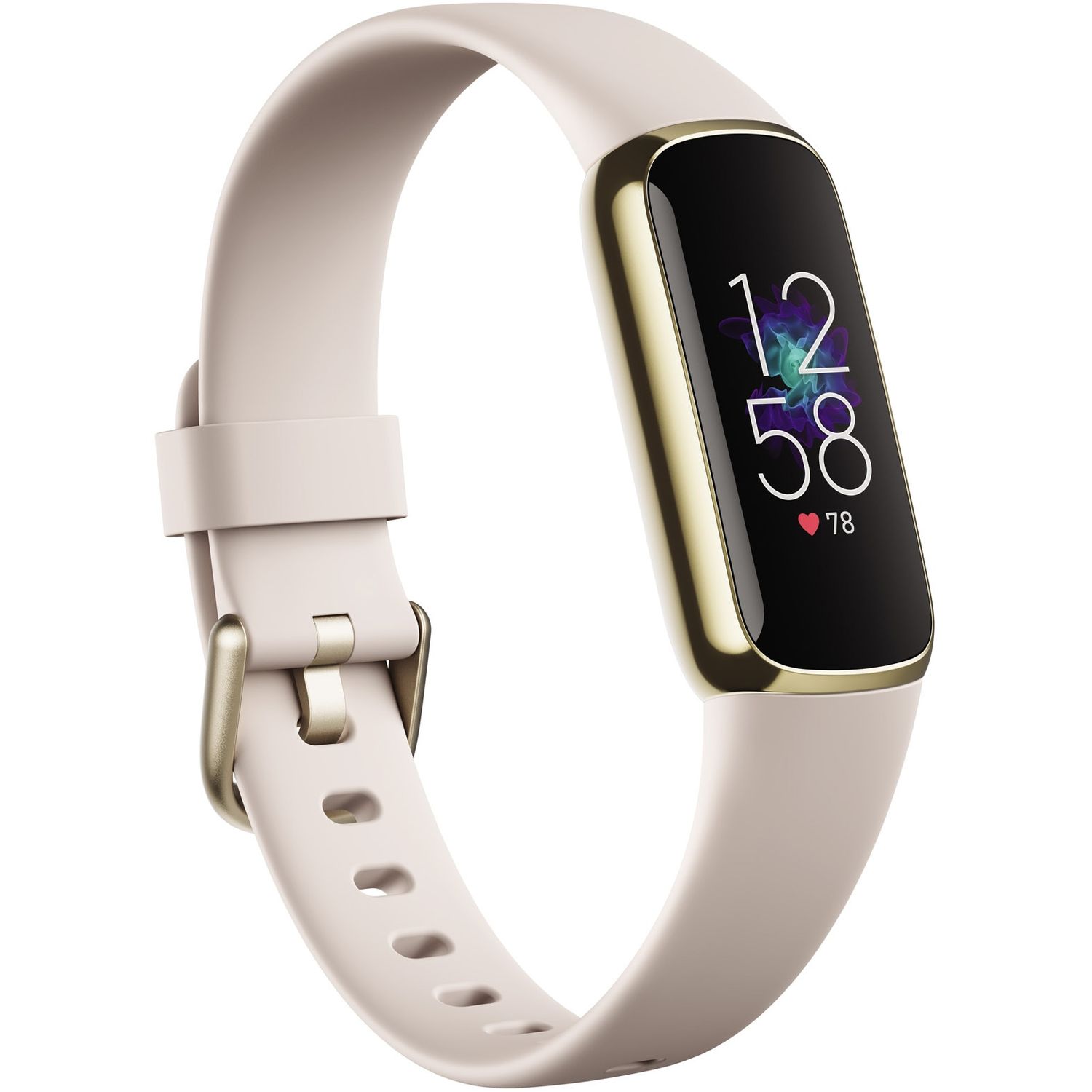 Bratara fitness Fitbit Luxe,Gold/White fotografia produsului View 7 L