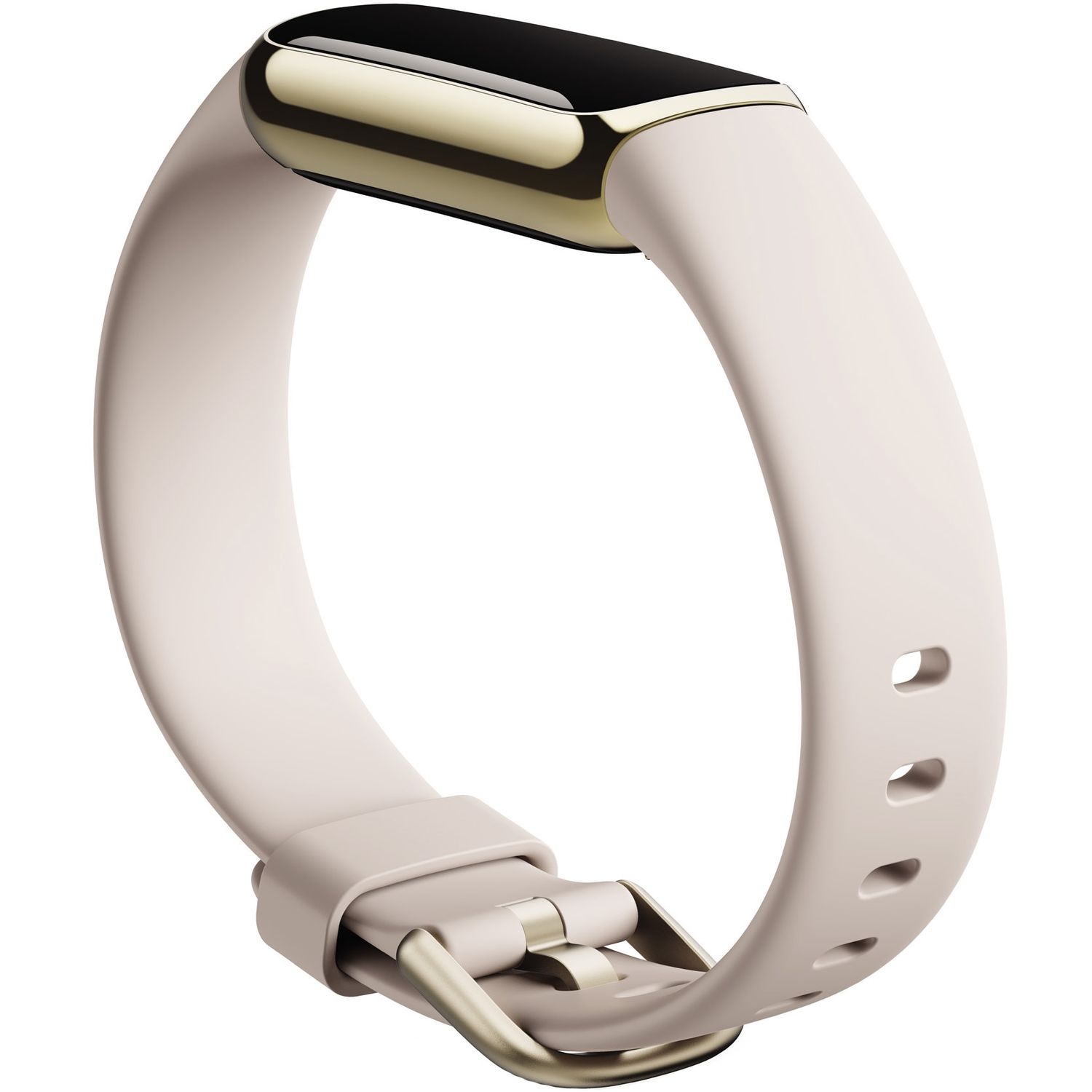 Bratara fitness Fitbit Luxe,Gold/White fotografia produsului View 4 L
