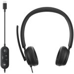 Casti Microsoft Modern Business, USB-C, Negru Casti cu microfon Microsoft Modern for business, USB-C, Microfon (Negru) fotografia produsului View 2 S