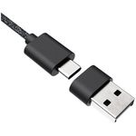 Casti Logitech Zone Wired, microfon cu noise-cancelling, certificate Microsoft Teams, USB Casti Logitech Zone, USB Typ-C, Microfon (Negru) fotografia produsului View 7 S