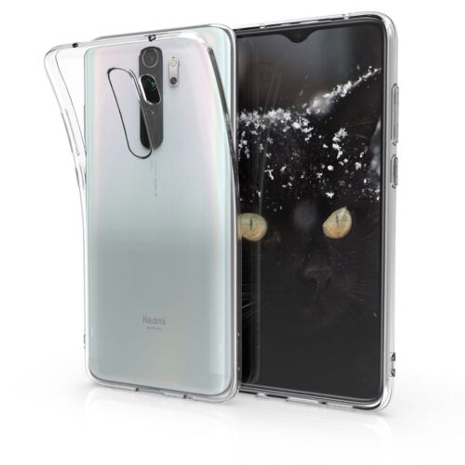 Husa pentru Xiaomi Redmi Note 8 Pro, Silicon, Transparent, 50241.03 fotografia produsului
