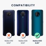 Husa Kwmobile pentru Nokia G50, Silicon, Transparent, 57731.03 fotografia produsului View 5 S