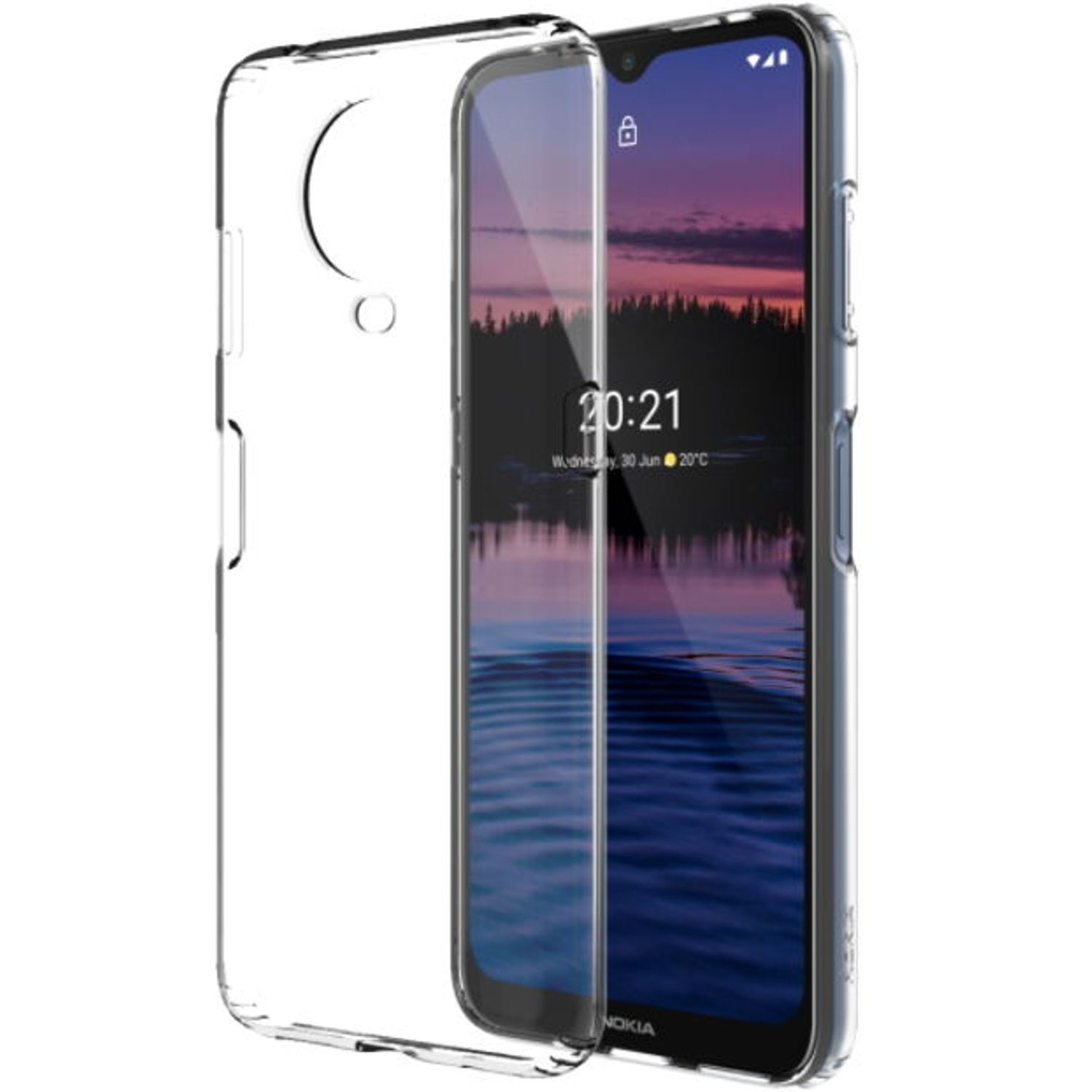 Protectie Spate Nokia CC-G20 pentru Nokia G20 (Transparent) fotografia produsului View 2 L