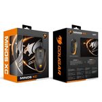 Kit gaming, mousepad si mouse, Cougar Xc, Negru Kit Mouse si Mousepad Cougar Minos XC, Optic, 4000DPI, USB (Negru) fotografia produsului View 11 S