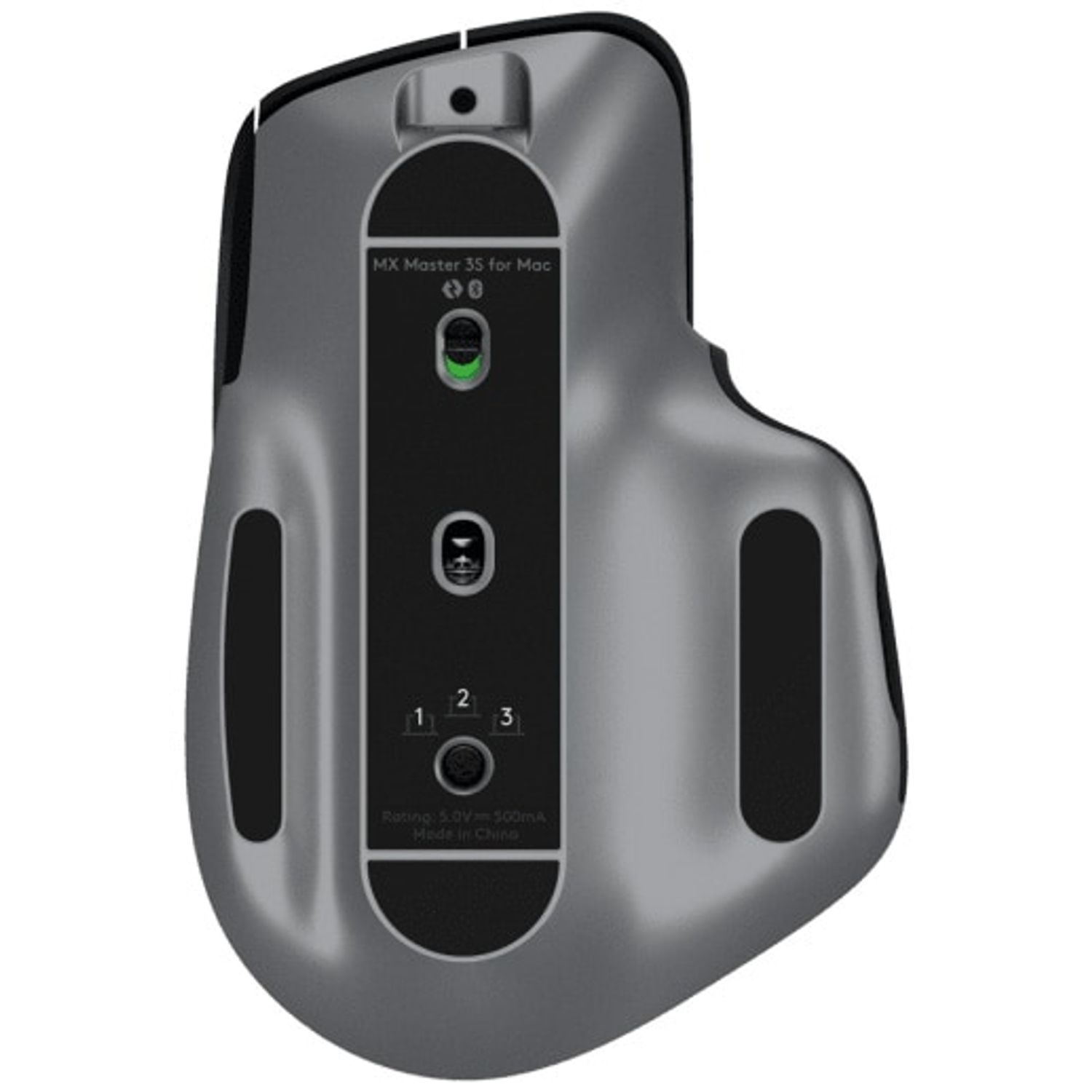 Mouse Wireless Logitech MX Master 3S Performance for Mac, 8000 dpi, Silent, BT, Graphite Mouse Wireless Logitech MX Master 3S for Mac, Bluetooth, 8000 dpi (Negru) fotografia produsului View 9 L