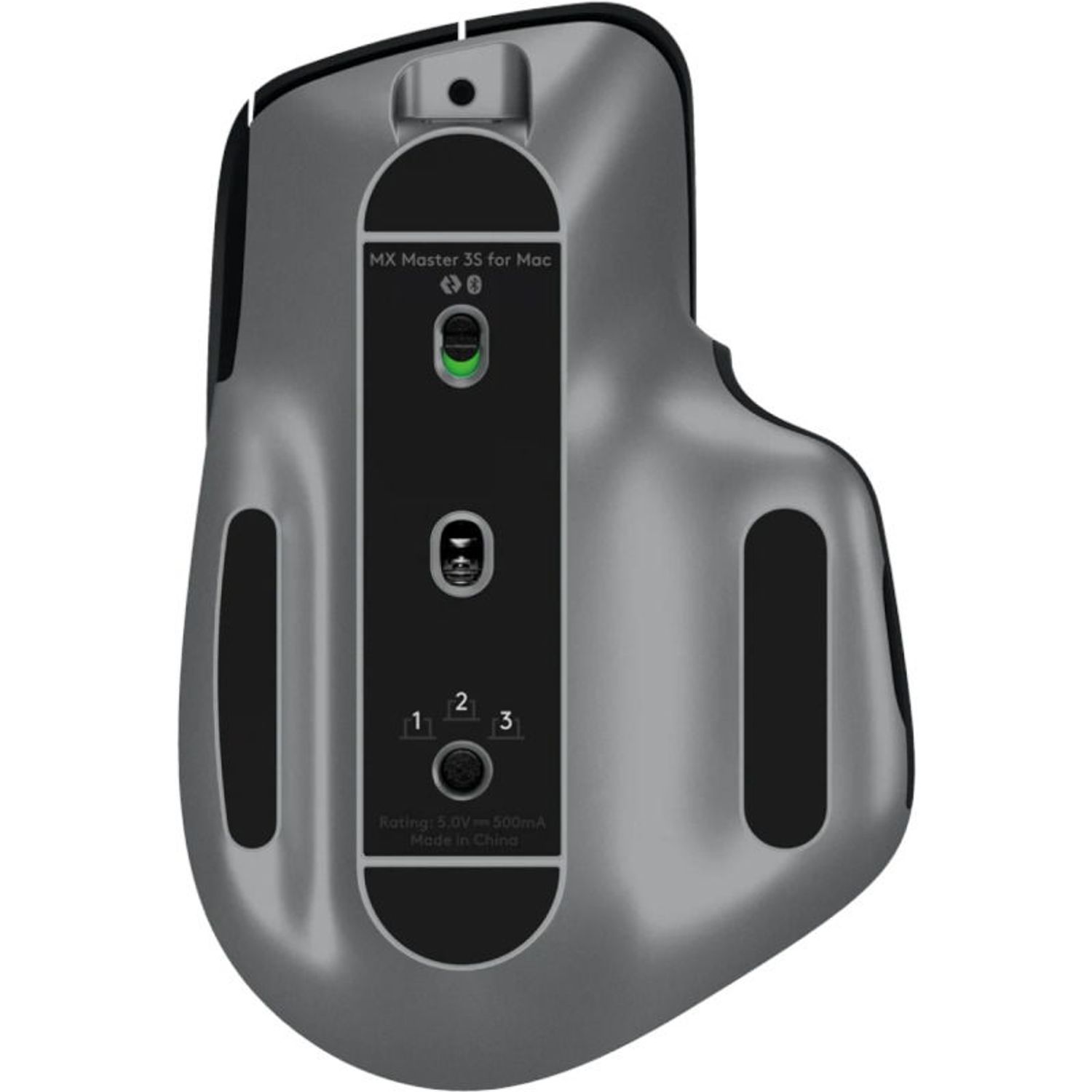 Mouse Wireless Logitech MX Master 3S Performance for Mac, 8000 dpi, Silent, BT, Graphite Mouse Wireless Logitech MX Master 3S for Mac, Bluetooth, 8000 dpi (Negru) fotografia produsului View 2 L