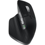 Mouse Wireless Logitech MX Master 3S Performance for Mac, 8000 dpi, Silent, BT, Graphite Mouse Wireless Logitech MX Master 3S for Mac, Bluetooth, 8000 dpi (Negru) fotografia produsului View 3 S