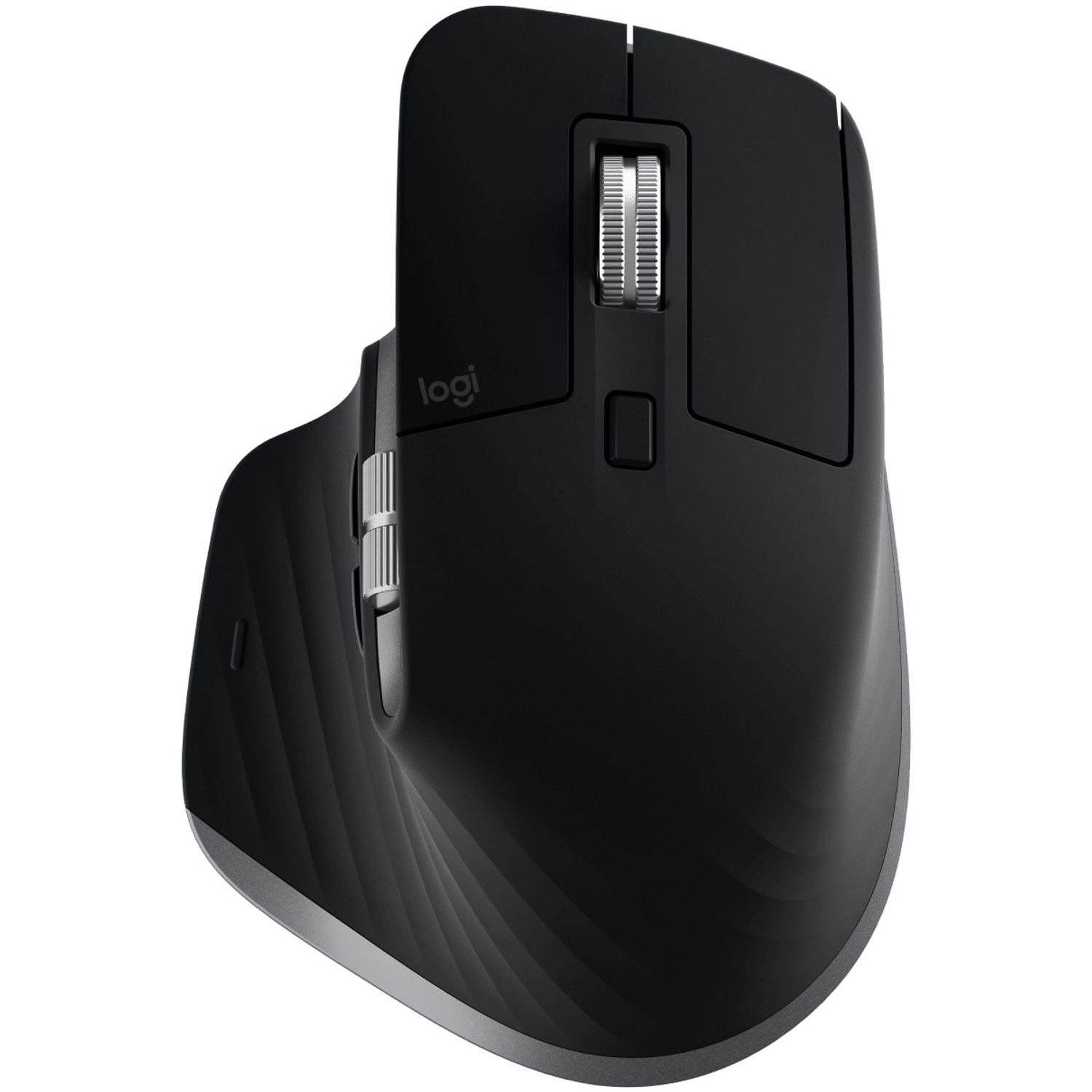 Mouse Wireless Logitech MX Master 3S Performance for Mac, 8000 dpi, Silent, BT, Graphite Mouse Wireless Logitech MX Master 3S for Mac, Bluetooth, 8000 dpi (Negru) fotografia produsului View 6 L