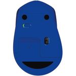 Mouse Logitech M330 Silent Plus, Wireless, Blue Mouse Logitech Optic Wireless M330 Silent Plus (Albastru) fotografia produsului View 5 S
