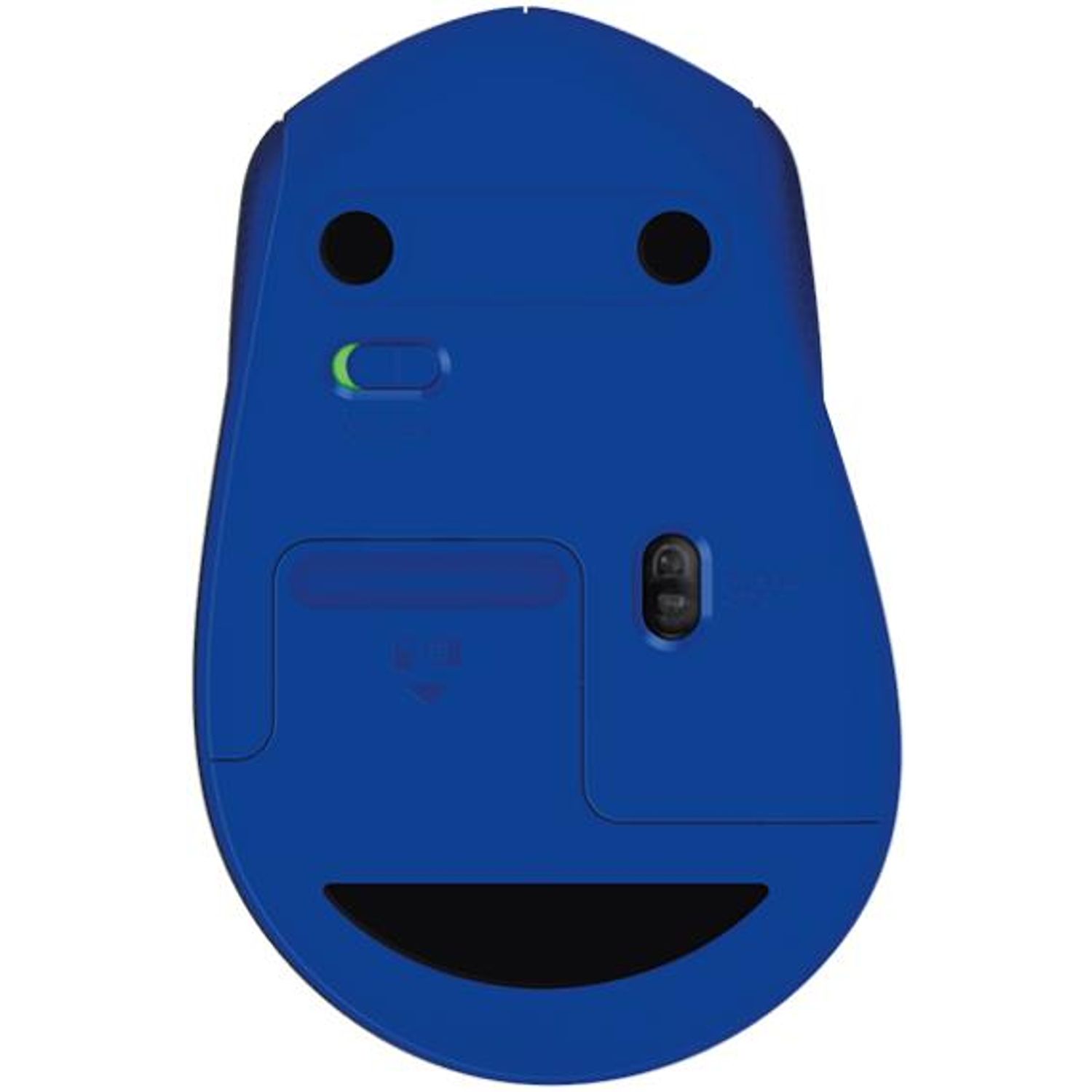 Mouse Logitech M330 Silent Plus, Wireless, Blue Mouse Logitech Optic Wireless M330 Silent Plus (Albastru) fotografia produsului View 5 L