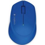 Mouse Wireless Logitech M280, USB, Albastru Mouse Wireless Logitech M280, 1000 DPI, USB (Albastru) fotografia produsului