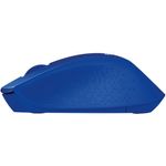 Mouse Logitech M330 Silent Plus, Wireless, Blue Mouse Logitech Optic Wireless M330 Silent Plus (Albastru) fotografia produsului View 4 S