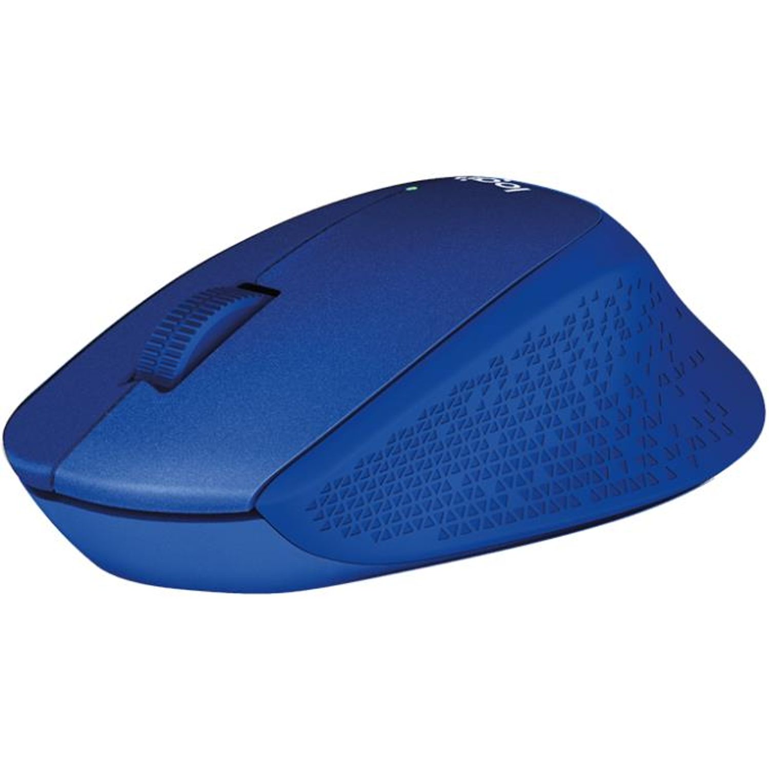 Mouse Logitech M330 Silent Plus, Wireless, Blue Mouse Logitech Optic Wireless M330 Silent Plus (Albastru) fotografia produsului View 2 L