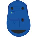 Mouse Wireless Logitech M280, USB, Albastru Mouse Wireless Logitech M280, 1000 DPI, USB (Albastru) fotografia produsului View 6 S