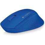 Mouse Wireless Logitech M280, USB, Albastru Mouse Wireless Logitech M280, 1000 DPI, USB (Albastru) fotografia produsului View 7 S