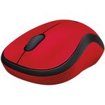 Mouse Logitech M220 Silent, Wireless, Red Mouse Optic Wireless Logitech  M220 Silent, USB, 1000 DPI (Rosu) fotografia produsului View 3 S