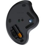 Mouse Wireless TrackballLogitech ERGO M575, Graphite Mouse Wireless Logitech ERGO M575  Trackball, Bluetooth/USB, 2000 DPI (Negru) fotografia produsului View 8 S