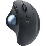 Mouse Wireless TrackballLogitech ERGO M575, Graphite Mouse Wireless Logitech ERGO M575  Trackball, Bluetooth/USB, 2000 DPI (Negru) fotografia produsului