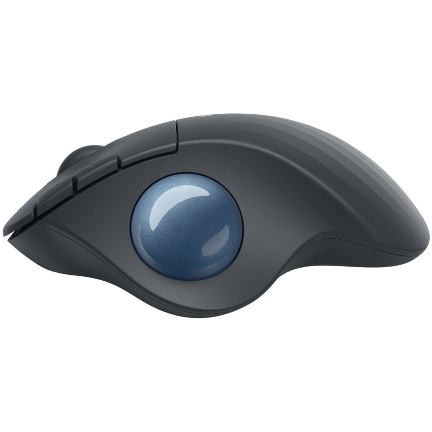 Mouse Wireless TrackballLogitech ERGO M575, Graphite Mouse Wireless Logitech ERGO M575  Trackball, Bluetooth/USB, 2000 DPI (Negru) fotografia produsului View 5 L