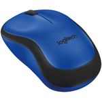 Mouse Logitech M220 Silent, Wireless, Blue Mouse Logitech Optic Wireless M220 Silent (Albastru) fotografia produsului View 2 S