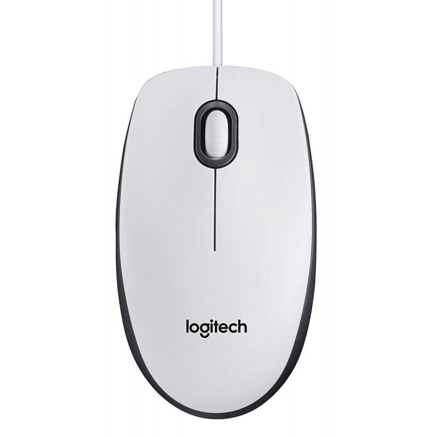 Mouse Logitech M100, Alb Mouse Optic Logitech M100 1000 DPI, USB (Alb) fotografia produsului