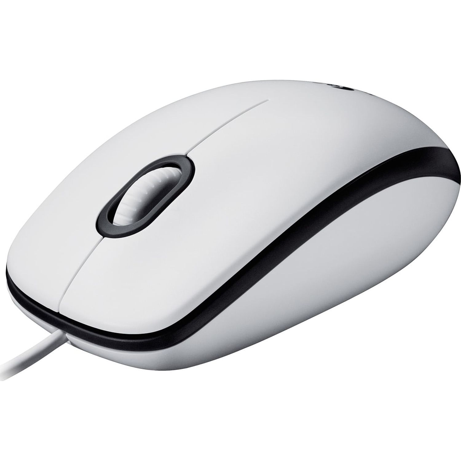 Mouse Logitech M100, Alb Mouse Optic Logitech M100 1000 DPI, USB (Alb) fotografia produsului View 7 L