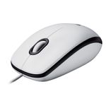 Mouse Logitech M100, Alb Mouse Optic Logitech M100 1000 DPI, USB (Alb) fotografia produsului View 2 S
