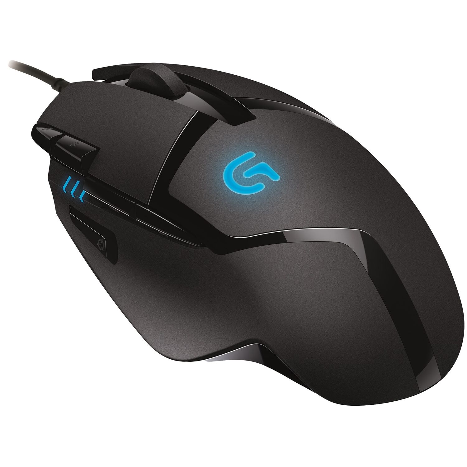 Mouse gaming Logitech Hyperion Fury G402, Negru Mouse Gaming Logitech G402 Fury Hyperion (Negru) fotografia produsului View 6 L