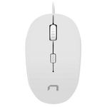 Mouse Natec Sparrow, USB 2.0, 1200 dpi, Alb Mouse Optic Natec Sparrow NMY-1188, USB, 1200 DPI (Alb) fotografia produsului View 3 S