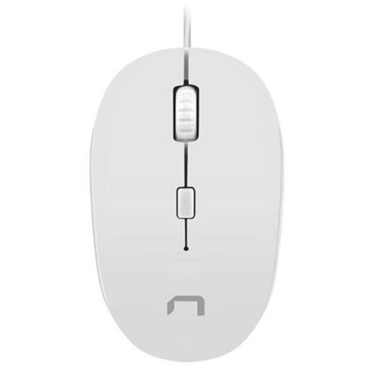 Mouse Natec Sparrow, USB 2.0, 1200 dpi, Alb Mouse Optic Natec Sparrow NMY-1188, USB, 1200 DPI (Alb) fotografia produsului View 3 L