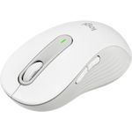 Mouse Logitech M650 L Silent, Bluetooth, Wireless, Bolt USB receiver, Alb Mouse Wireless Logitech Signature M650 L, Bluetooth/USB (Alb) fotografia produsului View 3 S