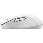 Mouse Logitech M650 L Silent, Bluetooth, Wireless, Bolt USB receiver, Alb Mouse Wireless Logitech Signature M650 L, Bluetooth/USB (Alb) fotografia produsului View 4 S