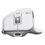 Mouse Wireless Logitech MX Master 3S Performance for Mac, 8000 dpi, Silent, BT, Grey Mouse Wireless Logitech MX Master 3S for Mac, Bluetooth, 8000 dpi (Gri) fotografia produsului View 8 S