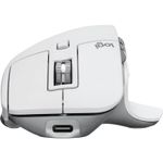 Mouse Wireless Logitech MX Master 3S Performance for Mac, 8000 dpi, Silent, BT, Grey Mouse Wireless Logitech MX Master 3S for Mac, Bluetooth, 8000 dpi (Gri) fotografia produsului View 4 S