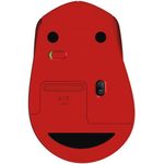 Mouse Logitech M330 Silent Plus, Wireless, Red Mouse Logitech Optic Wireless M330 Silent Plus (Rosu) fotografia produsului View 5 S