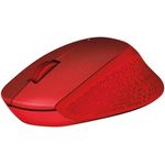 Mouse Logitech M330 Silent Plus, Wireless, Red Mouse Logitech Optic Wireless M330 Silent Plus (Rosu) fotografia produsului View 2 S