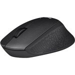 Mouse Logitech M330 Silent Plus, Wireless, Black Mouse Logitech Optic Wireless M330 Silent Plus (Negru) fotografia produsului View 9 S
