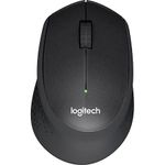 Mouse Logitech M330 Silent Plus, Wireless, Black Mouse Logitech Optic Wireless M330 Silent Plus (Negru) fotografia produsului View 2 S